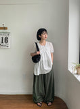 Yunoi Punching Ribbon Layered One Piece