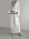 Flobe Deep V-Neck Net Knit