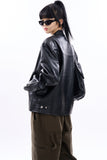 Bern motorcycle leather jacket
