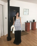 Stur Check String Layered One Piece Sleeveless