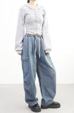 Tren Crop Hood Zip Up
