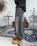 Bato Washed Balloon Denim Pants
