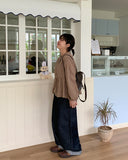 Koinu Raw Balloon Wide Non Fade Denim Pants
