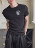 Eagle Waffle Muscle Short Sleeve T-shirt