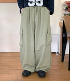 [unisex] Lutima banding string cargo pants