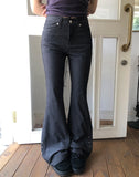 Paulver Eyelet Bootcut Pants