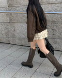 Zile Tiered Mini Skirt