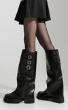Multi Belt Bold Boots