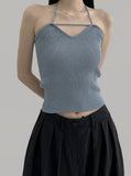 Sedin Halter Knit Top