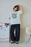 Peach Summer Short Sleeve Tee