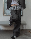 Lace Tiered Layered Wrap Belt Skirt