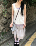 Hutom Lace Midi Skirt