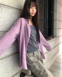 Glitz Summer Pocket See-through Shirt