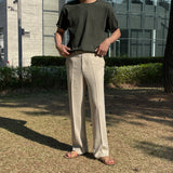 Sidin Hidden Semi-Wide Slacks