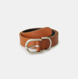 Vintage buckle leather belt