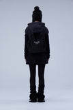 Hoodie shirring padding