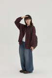 [BAONHAUS] Hebon Denim Banding Balloon Wide Pants
