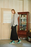 Fatigue Rose Sweat Long Skirt