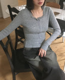 Shaltie Lace Square Neck Ribbed Knit Cardigan
