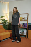 Cheese Bunny Raglan Pigment Short Sleeve Tee