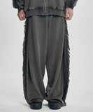 Lace Trimming Track Pants