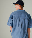 Cool Summer Stripe Pigment Short Sleeve Shirt