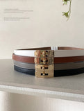 Rubis Gold Buckle Belt