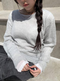 Norma Hairy Alpaca V-Neck Knit