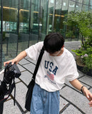 USA washing short sleeve