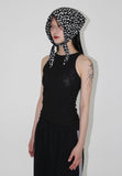 FLOWER APPLIQUE SLEEVELESS