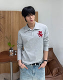 Herald Horse Embroidered PK Long Sleeve