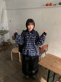 [unisex] Pikuni Nordic Fleece Collar Over Sweatshirt