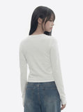 NEW CROSS U-Neck Long Sleeve