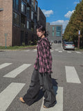 Lenni Check Over Hooded Shirt