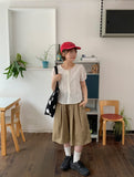 Buell Ribbon Short Sleeve Blouse