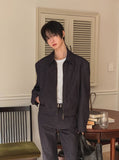 Chase Herringbone Denim Jacket