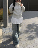 Huu Button Hood Cardigan