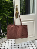 Creek Suede Shoulder Bag