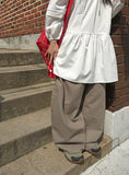 Dera Wide Cotton Pants
