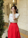 Rabs Ribbon Lettering Short Sleeve Knit