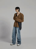 Parachute wide denim pants