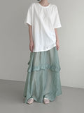(Unisex) Renlit Eyelet Over Fit Short Sleeve T-shirt