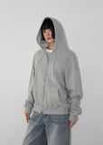 CURVE ZIP-UP HOODIE