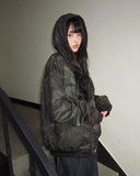 [Reversible] Kaya Camo Double-Sided Hooded Zip-Up