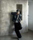 Generic Patch Cut China Neck Washing Denim Jacket