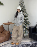 Vence High Neck Crop Hood Zip-Up