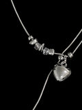 Bellot Unbalanced Heart Necklace