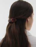 Colombe d'Or (Y) Stone Oval Hair Pin