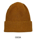 Radi Angora ribbed beanie