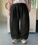 [unisex] Picoto Pintuck Wide Denim Pants